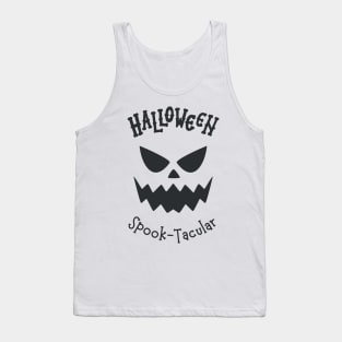 Pumpkin Face Spook-Tacular Halloween Classic Vintage Tank Top